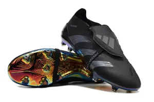 Adidas Predator Accuracy  Shoes - Midnight Black | Charcoal Gray - FREE SHIPPING WORLDWIDE