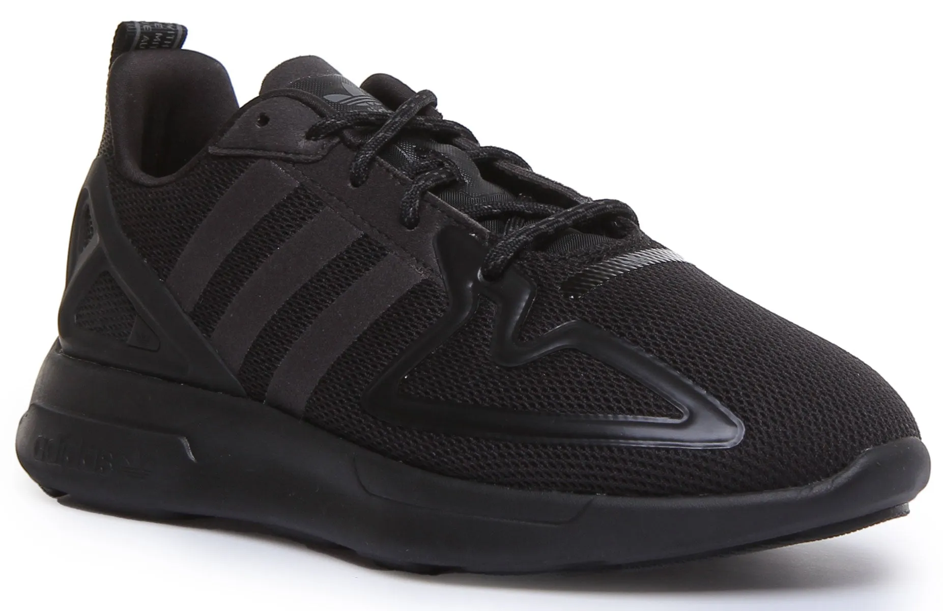 Adidas Zx 2K Flux J In Black For Youth