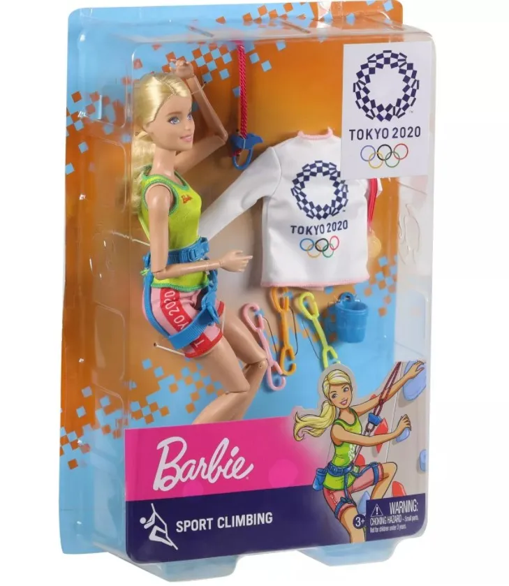 Barbie Career Doll Tokyo Olympics Sport Climbing