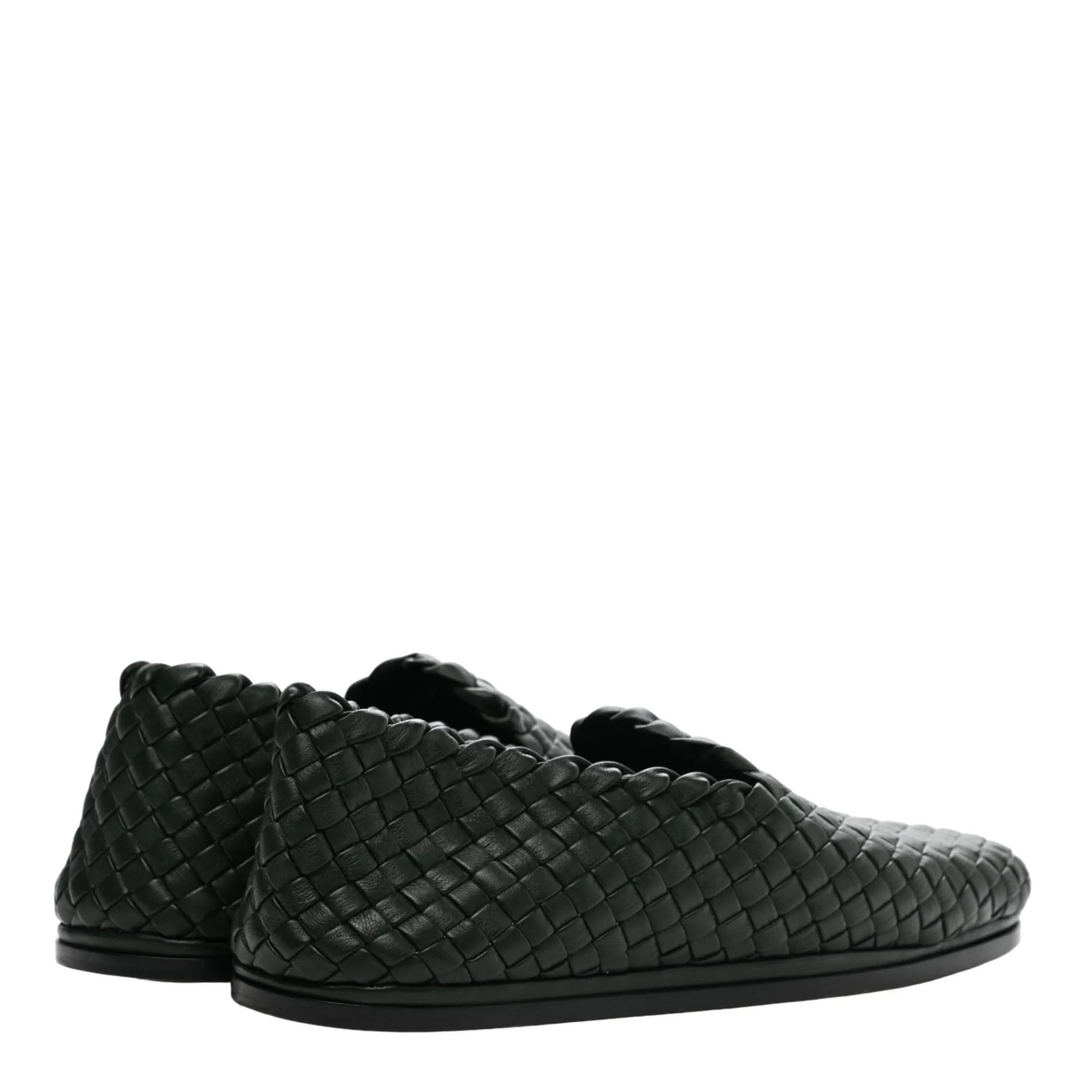 Bottega Veneta Nappa Intrecciato Loafers