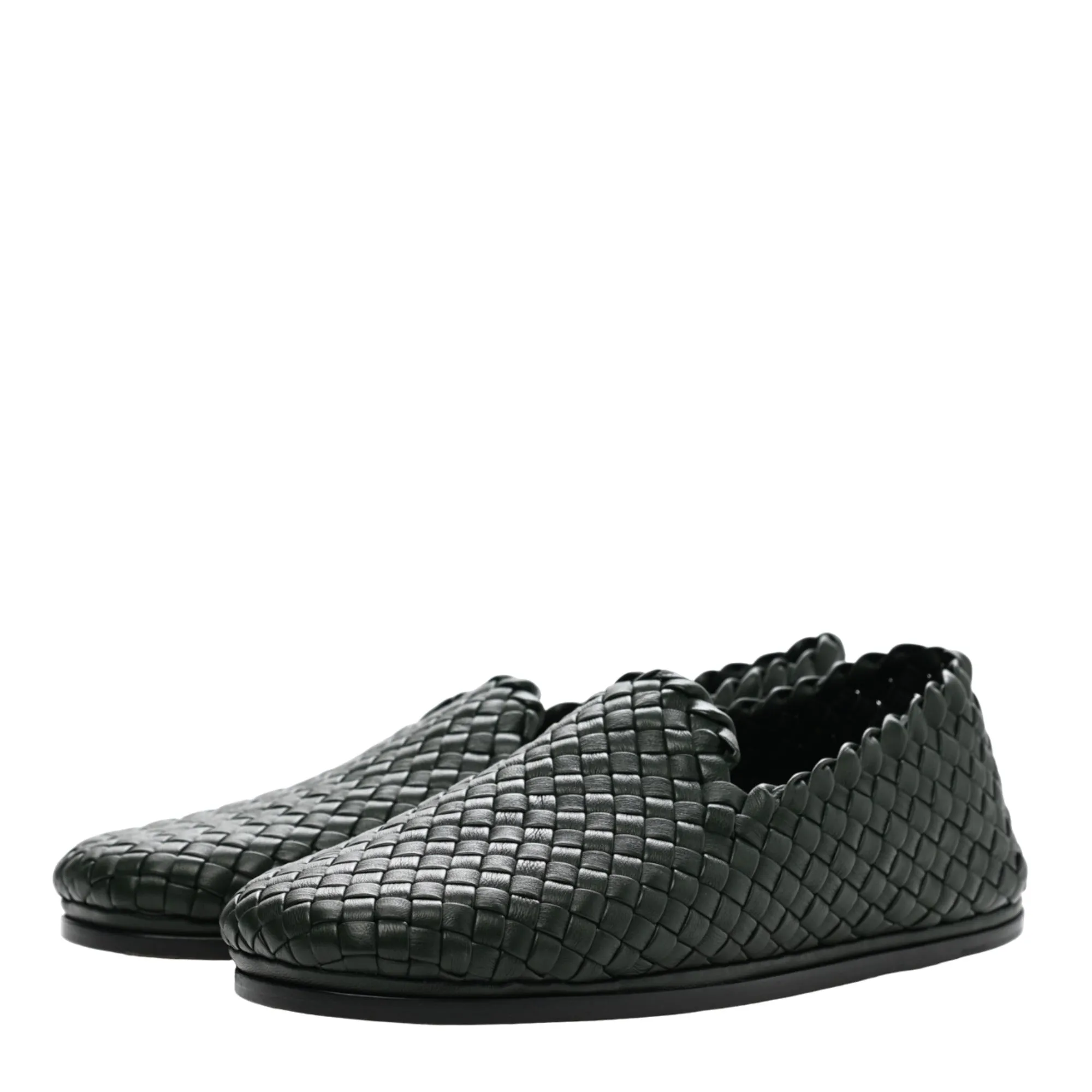 Bottega Veneta Nappa Intrecciato Loafers