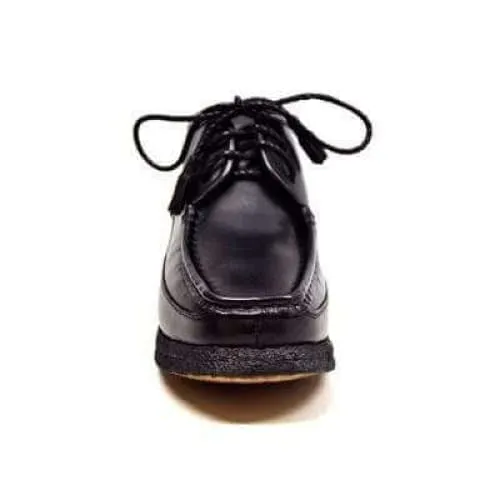 British Walkers Knicks Men's All Black Leather