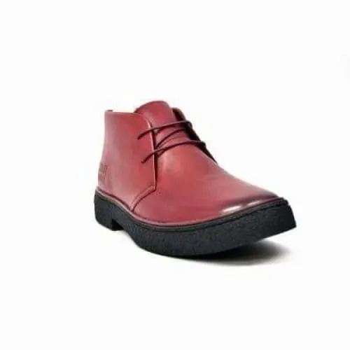 British Walkers Playboy Classic Men's Wine Red Leather