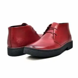 British Walkers Playboy Classic Men's Wine Red Leather