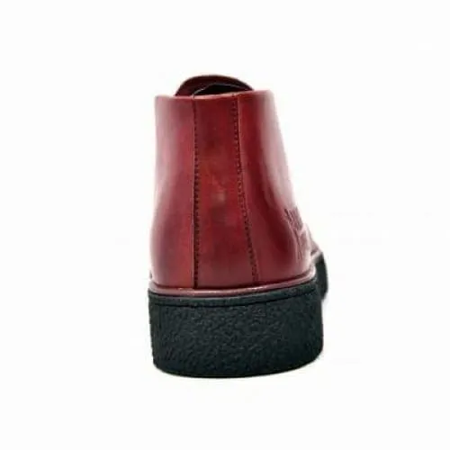 British Walkers Playboy Classic Men's Wine Red Leather