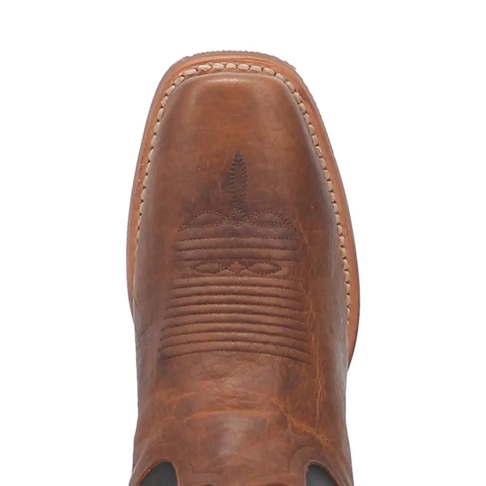 Dan Post Richland Saddle Square Toe Leather Boot