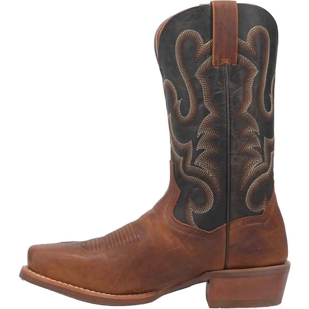 Dan Post Richland Saddle Square Toe Leather Boot