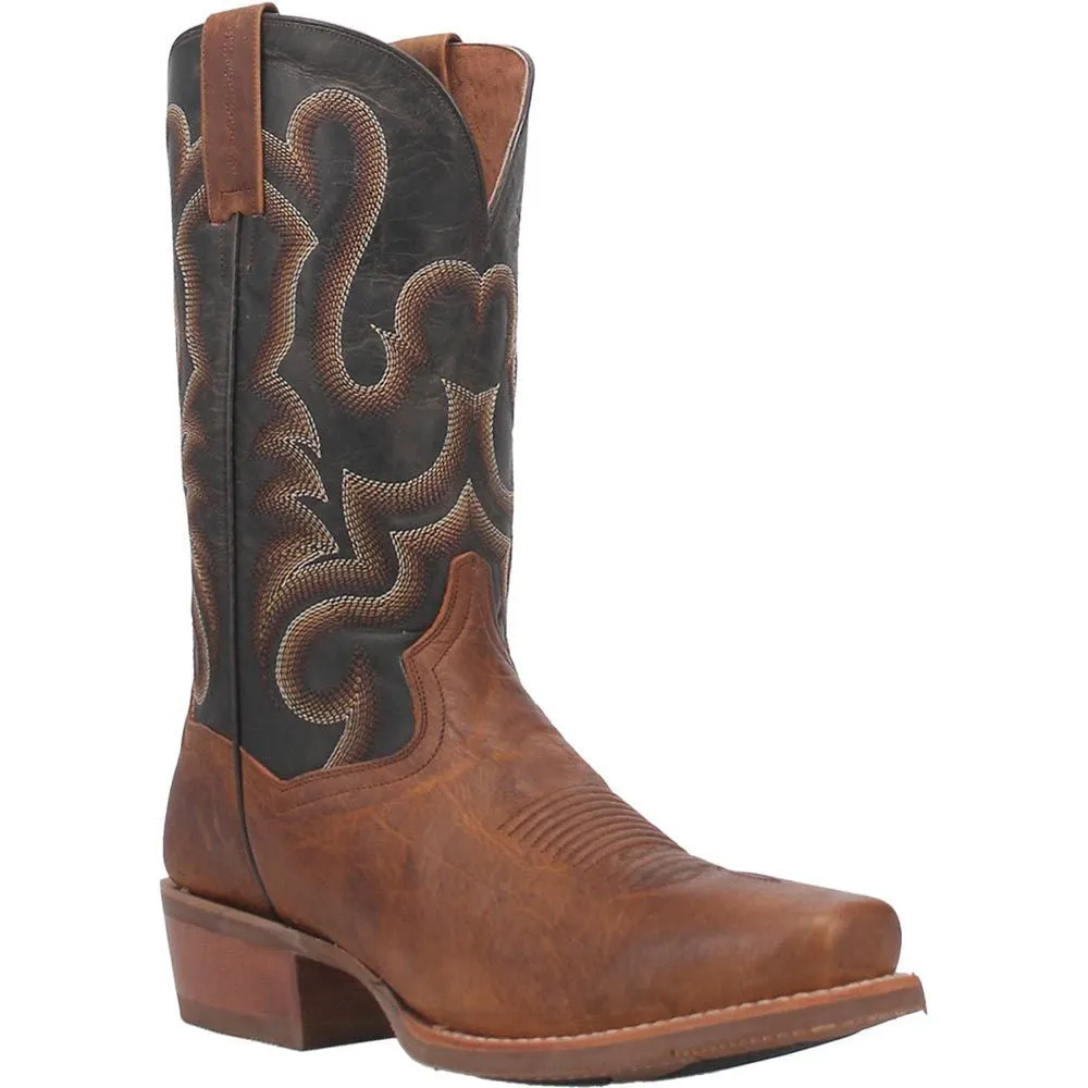 Dan Post Richland Saddle Square Toe Leather Boot