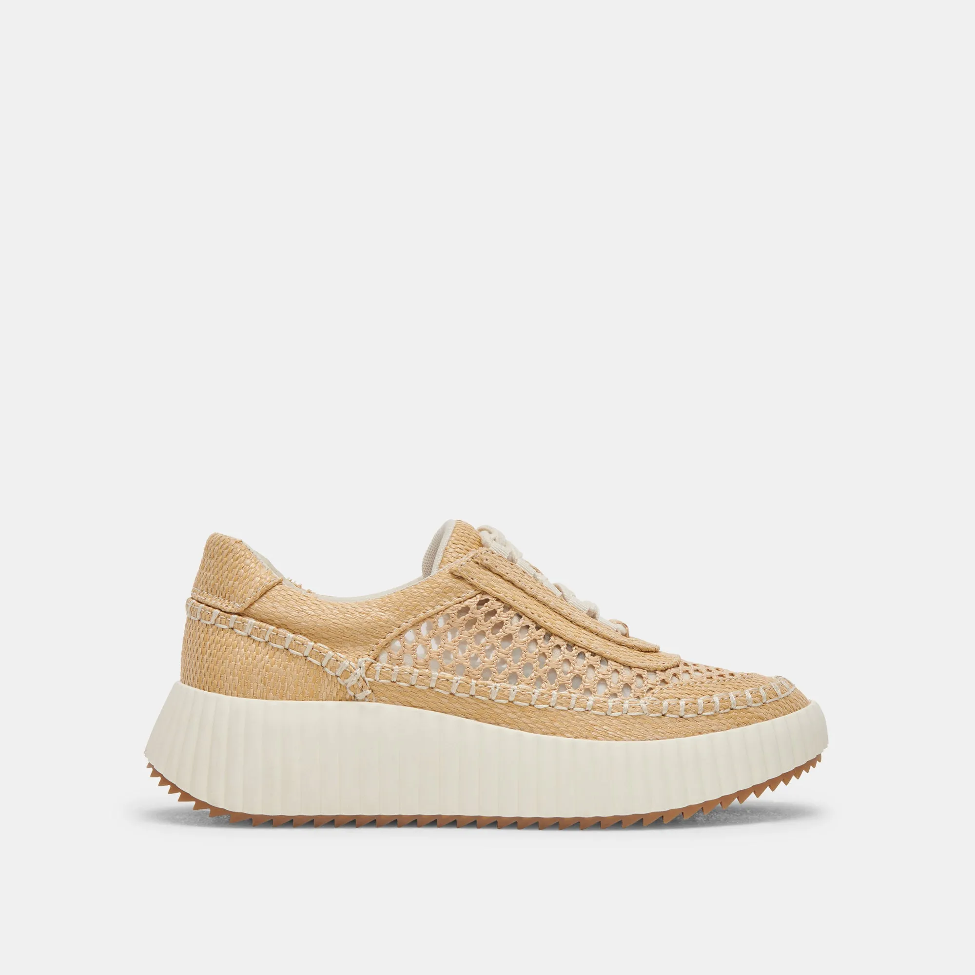 DOLEN SNEAKERS LT NATURAL RAFFIA