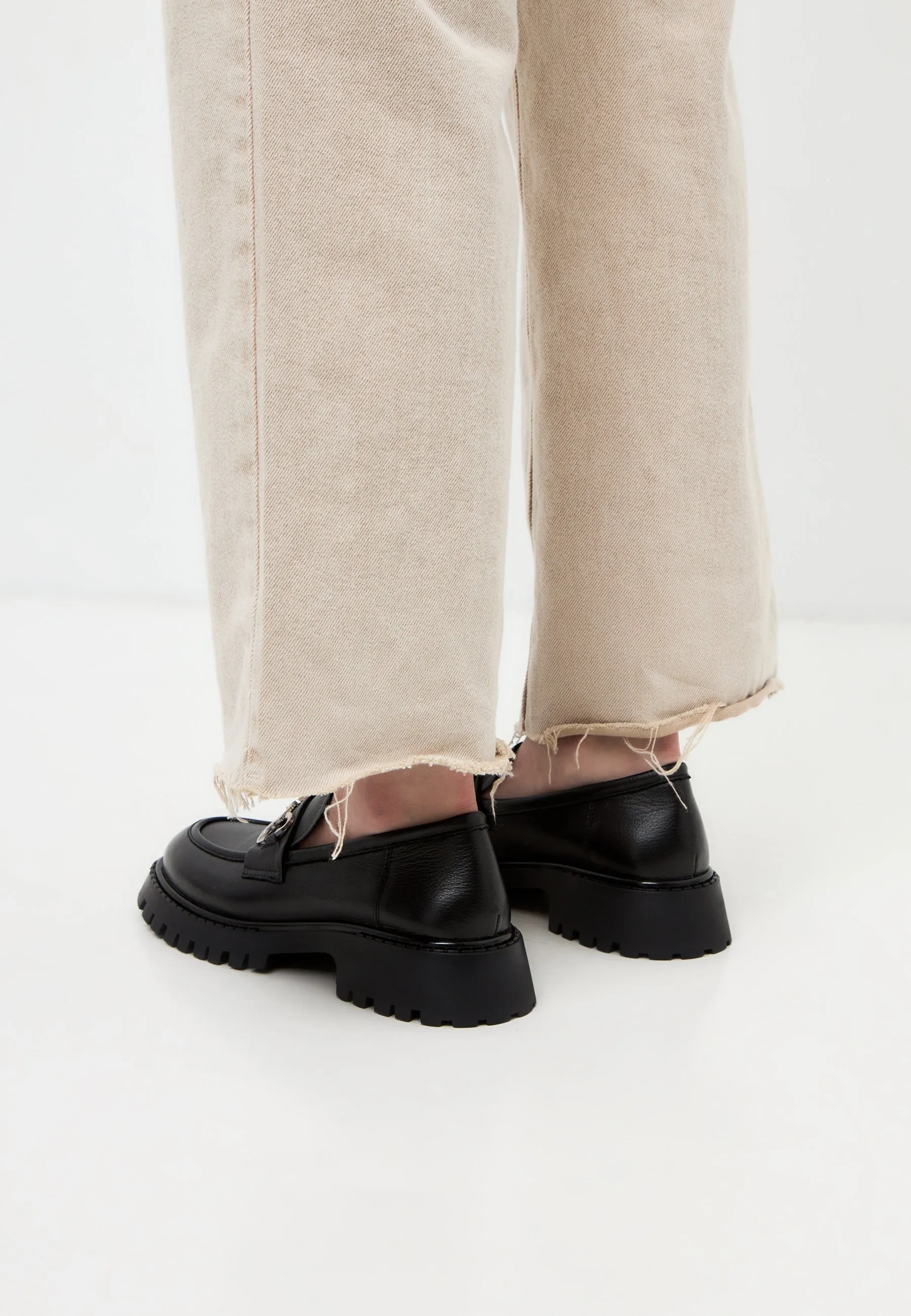 Elegant Chunky Loafers Bry - Black