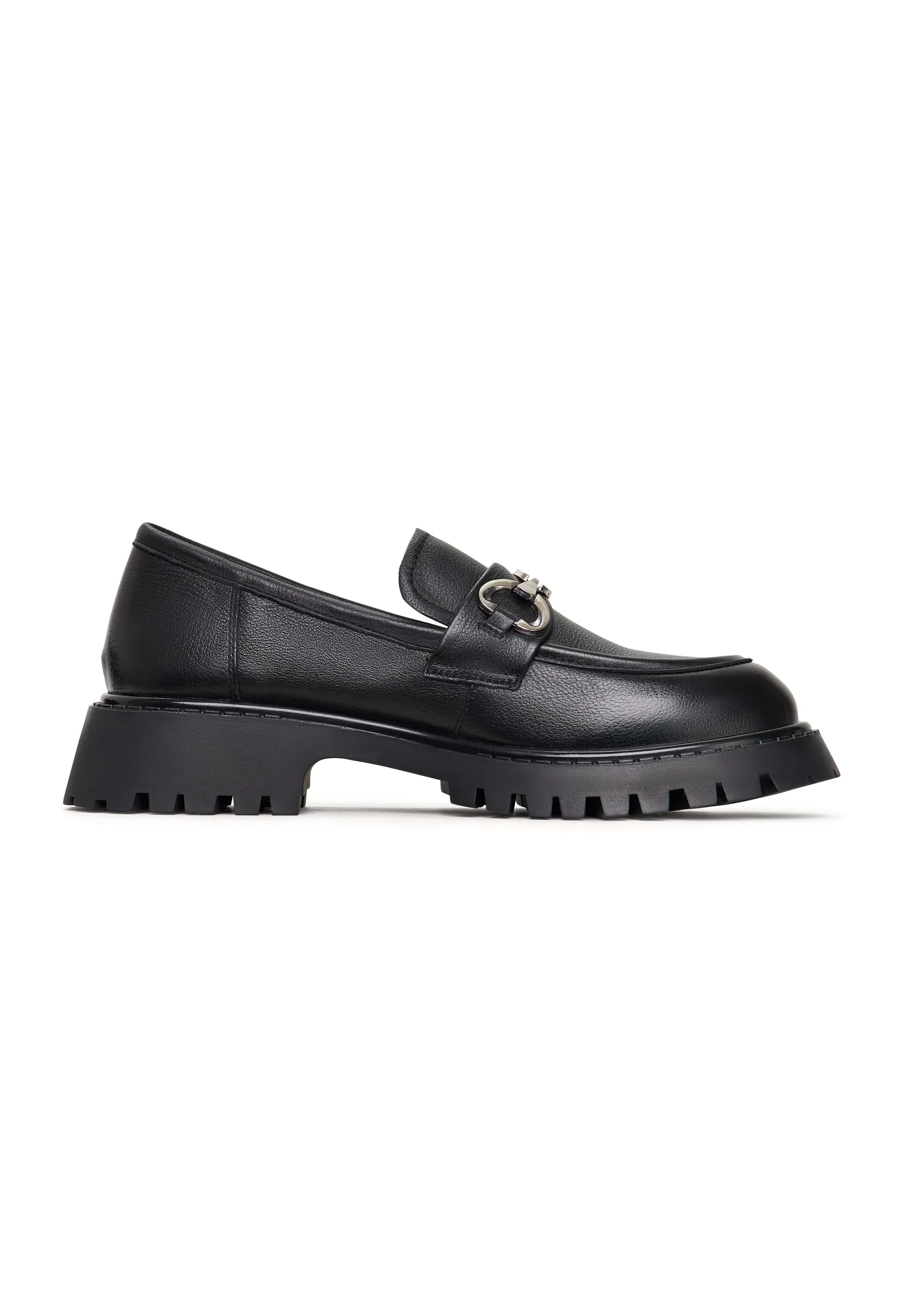 Elegant Chunky Loafers Bry - Black