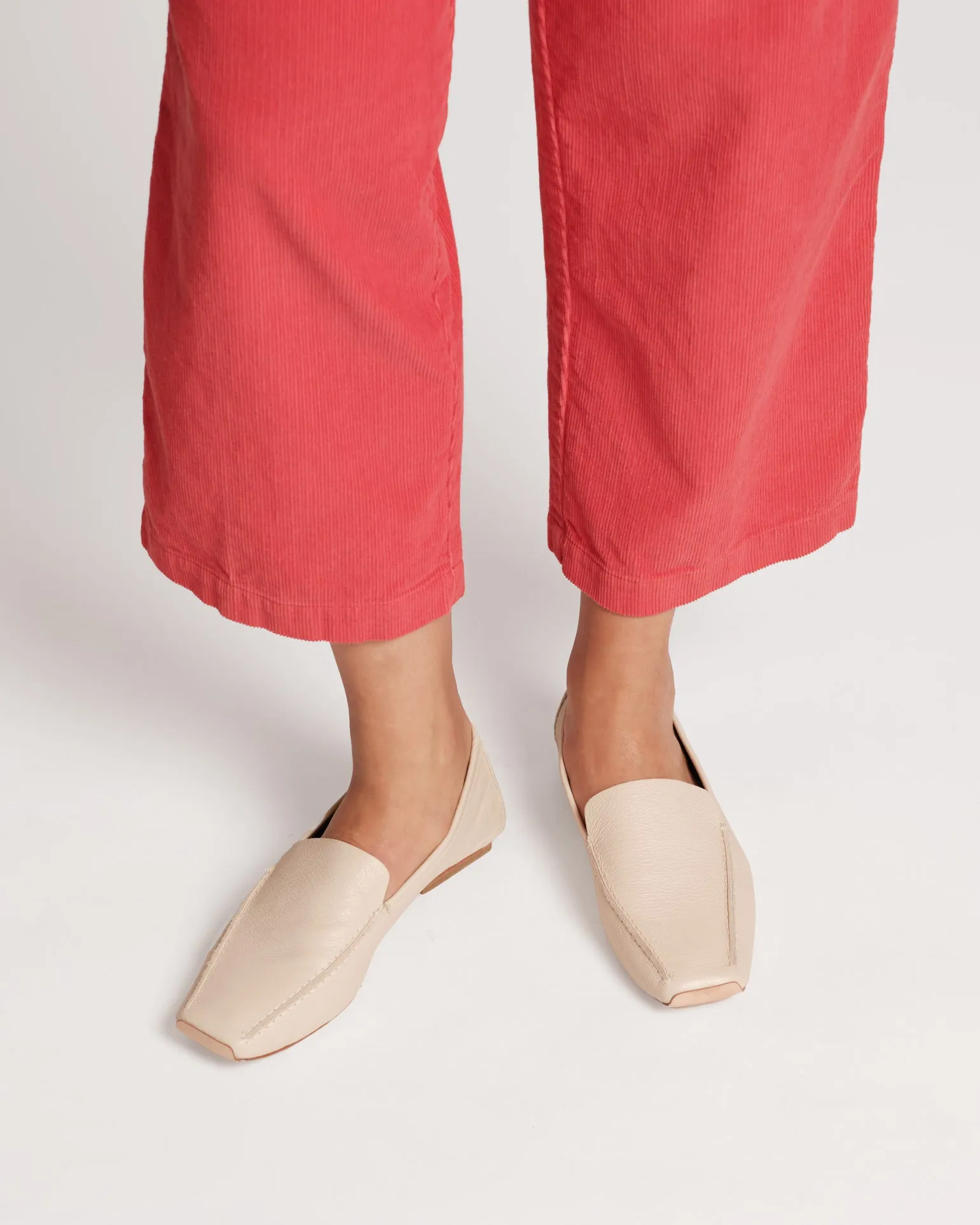 Elyce Loafer Leather Oyster