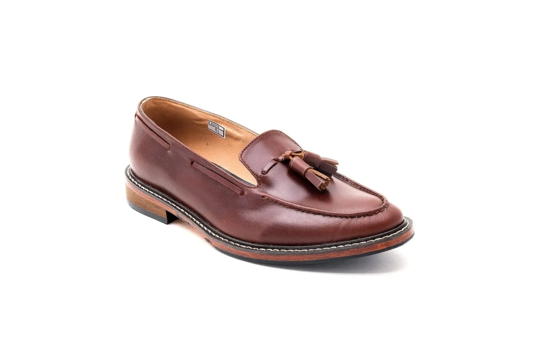 ENRIQUE Tassel Loafer - Walnut