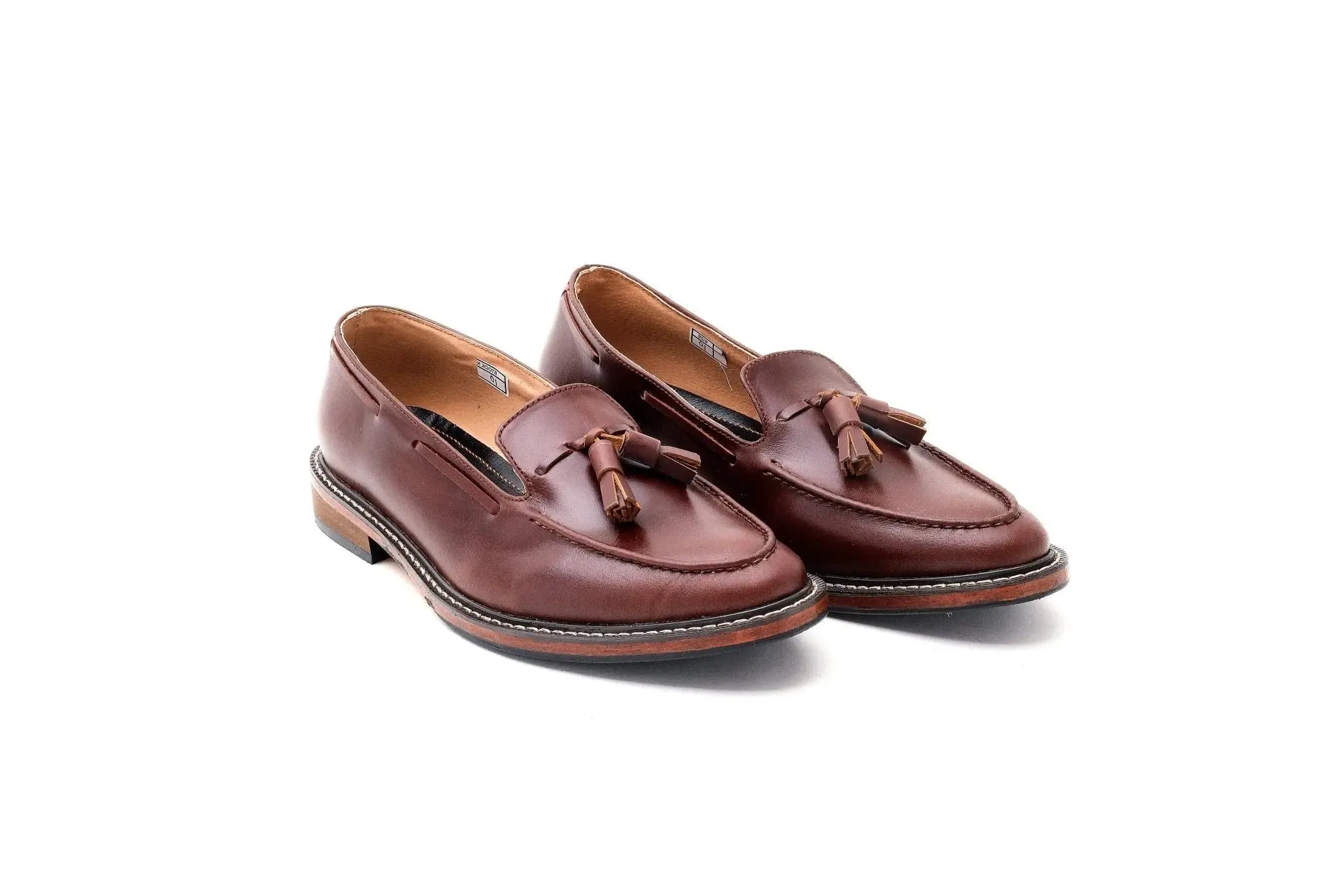 ENRIQUE Tassel Loafer - Walnut