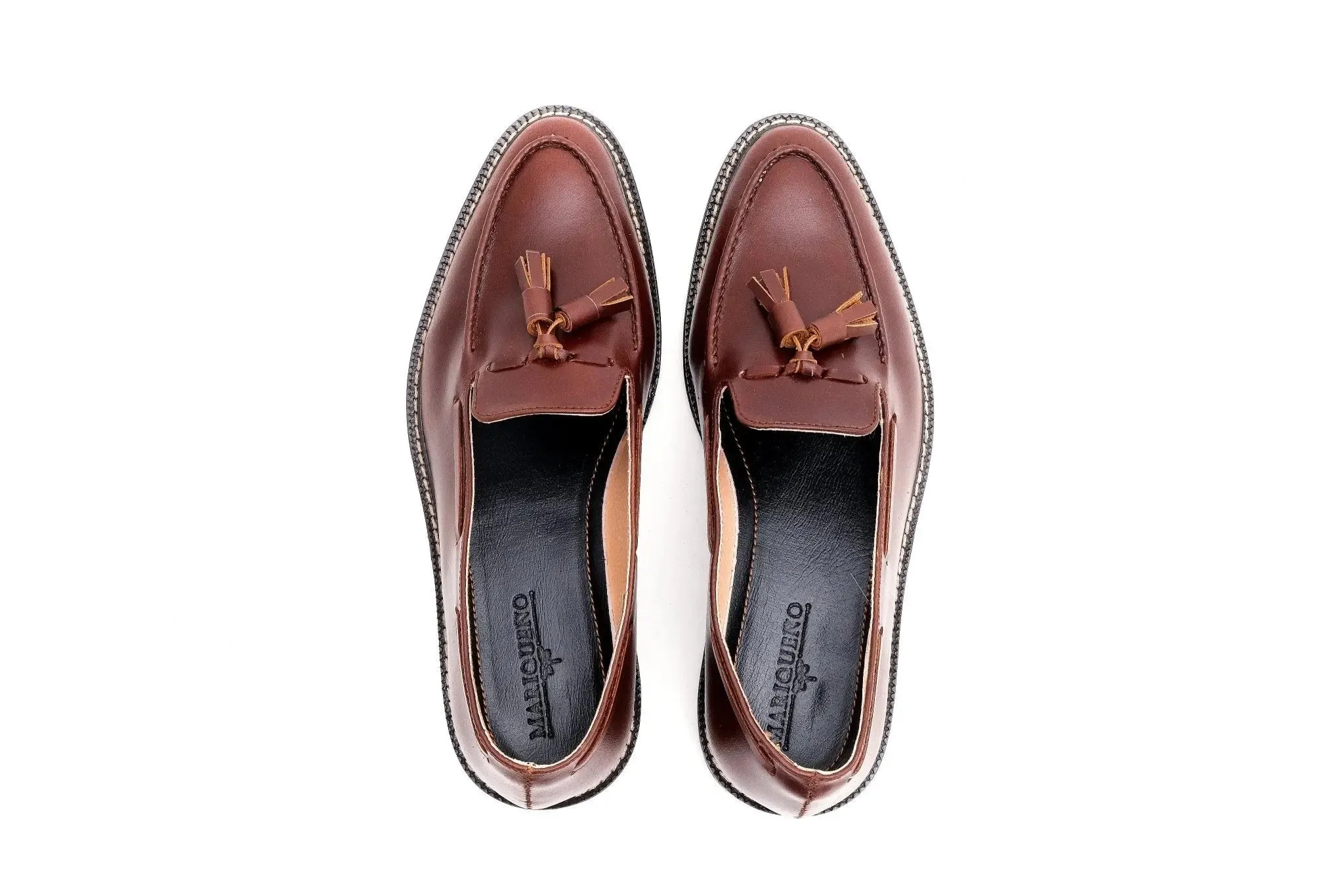 ENRIQUE Tassel Loafer - Walnut