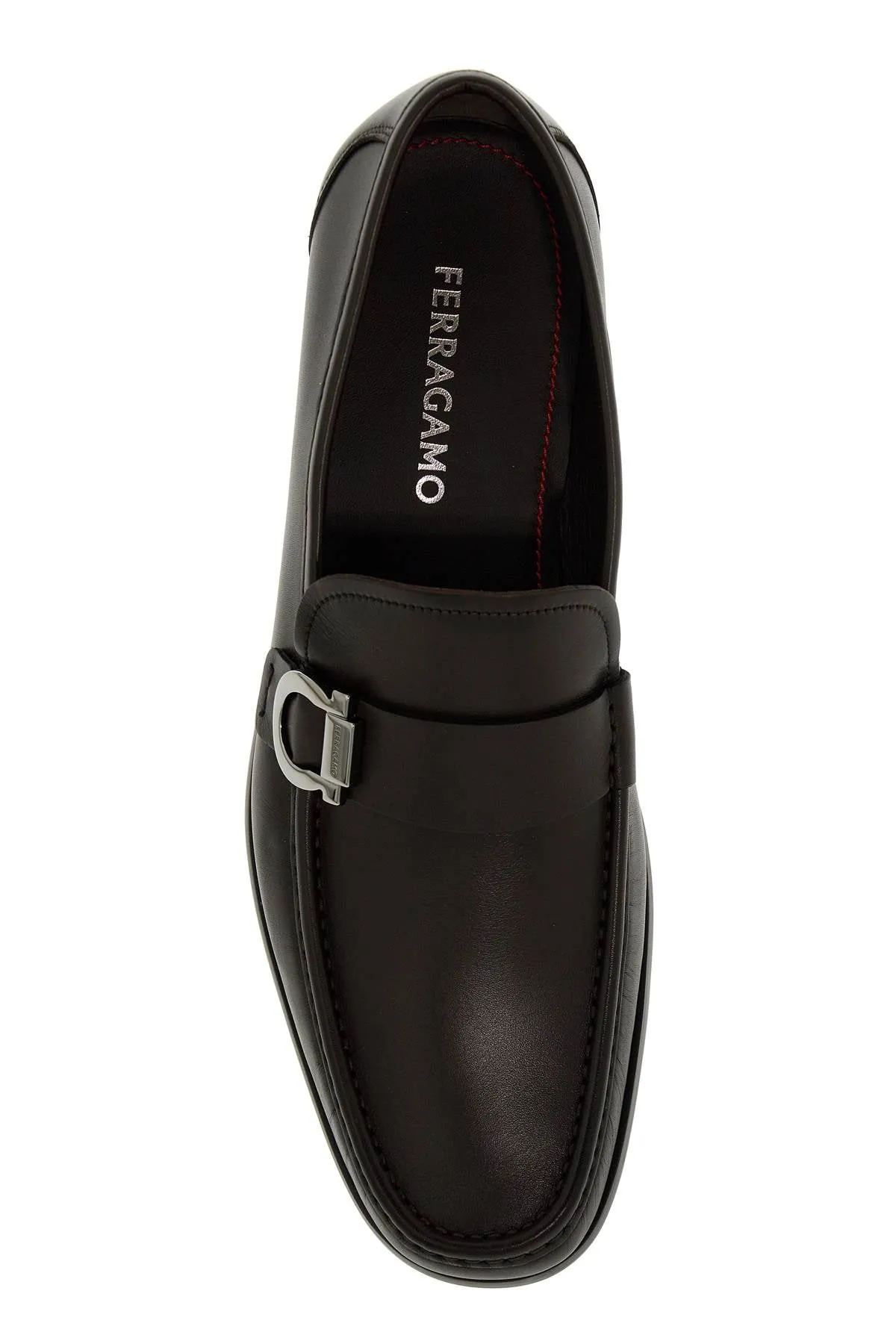 FERRAGAMO smooth leather loafers