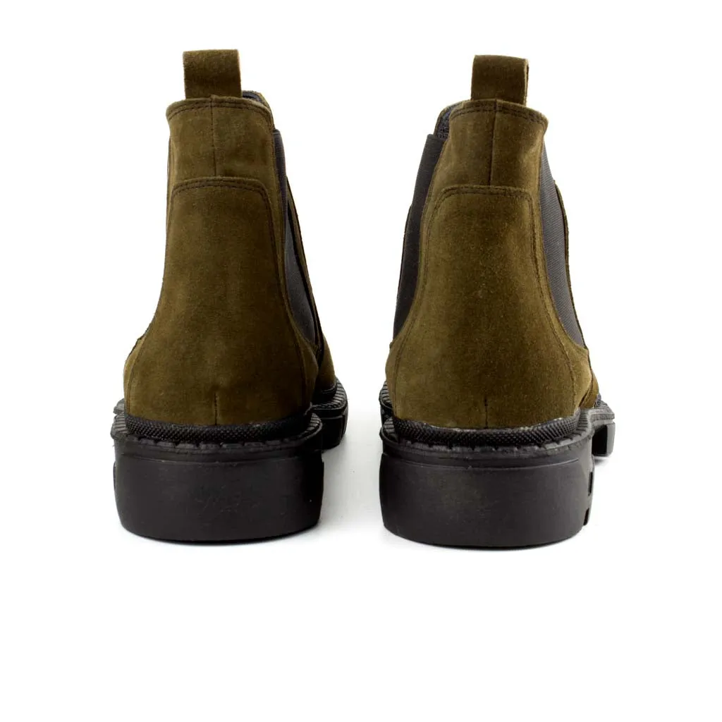 Gherardo Army Men's Genuine Suede Leather Boots