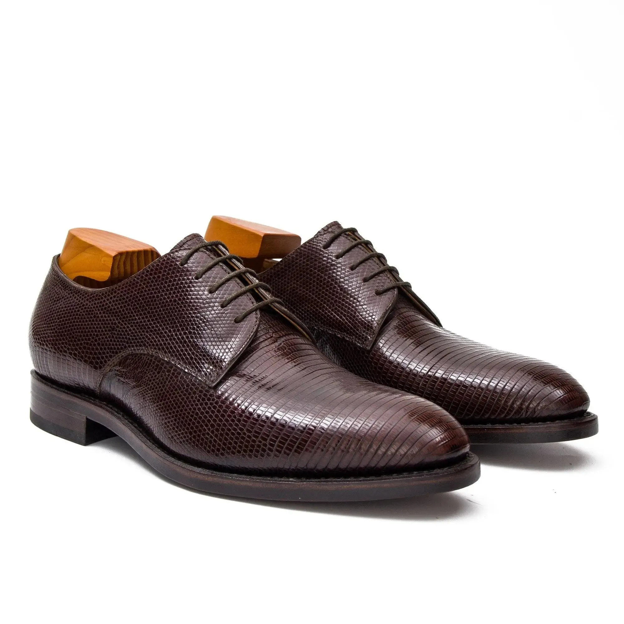 Goodyear Lizard Leather Derby Shoes