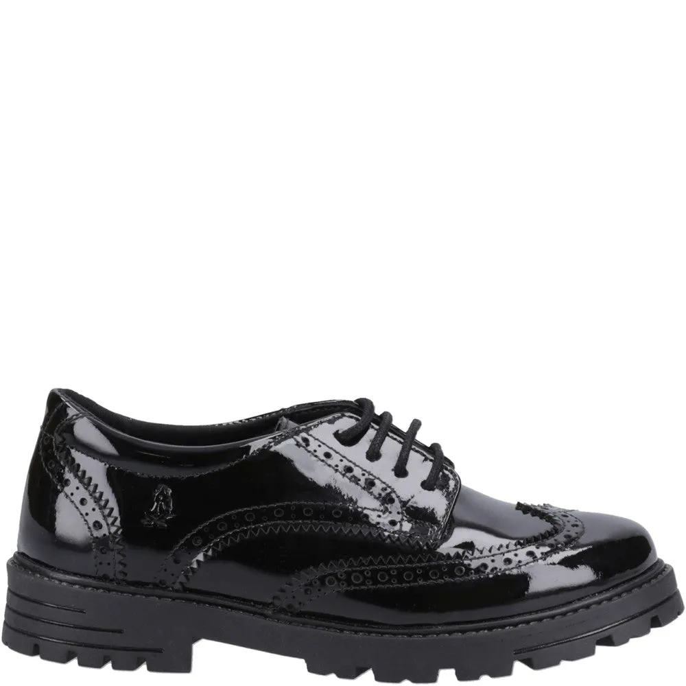 Hush Puppies Maxine Patent Senior School Shoes