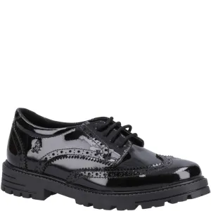 Hush Puppies Maxine Patent Senior School Shoes