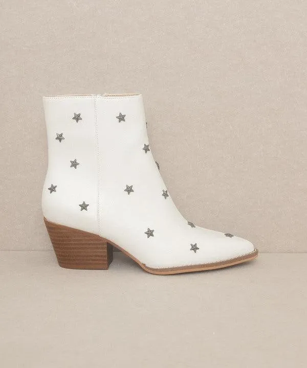 Ivy Studded Stars Western Boots