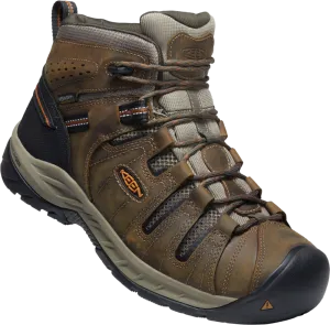 Keen Utility - 1025613 Flint II MID WP SOFT TOE - OLIVE/BRINDLE