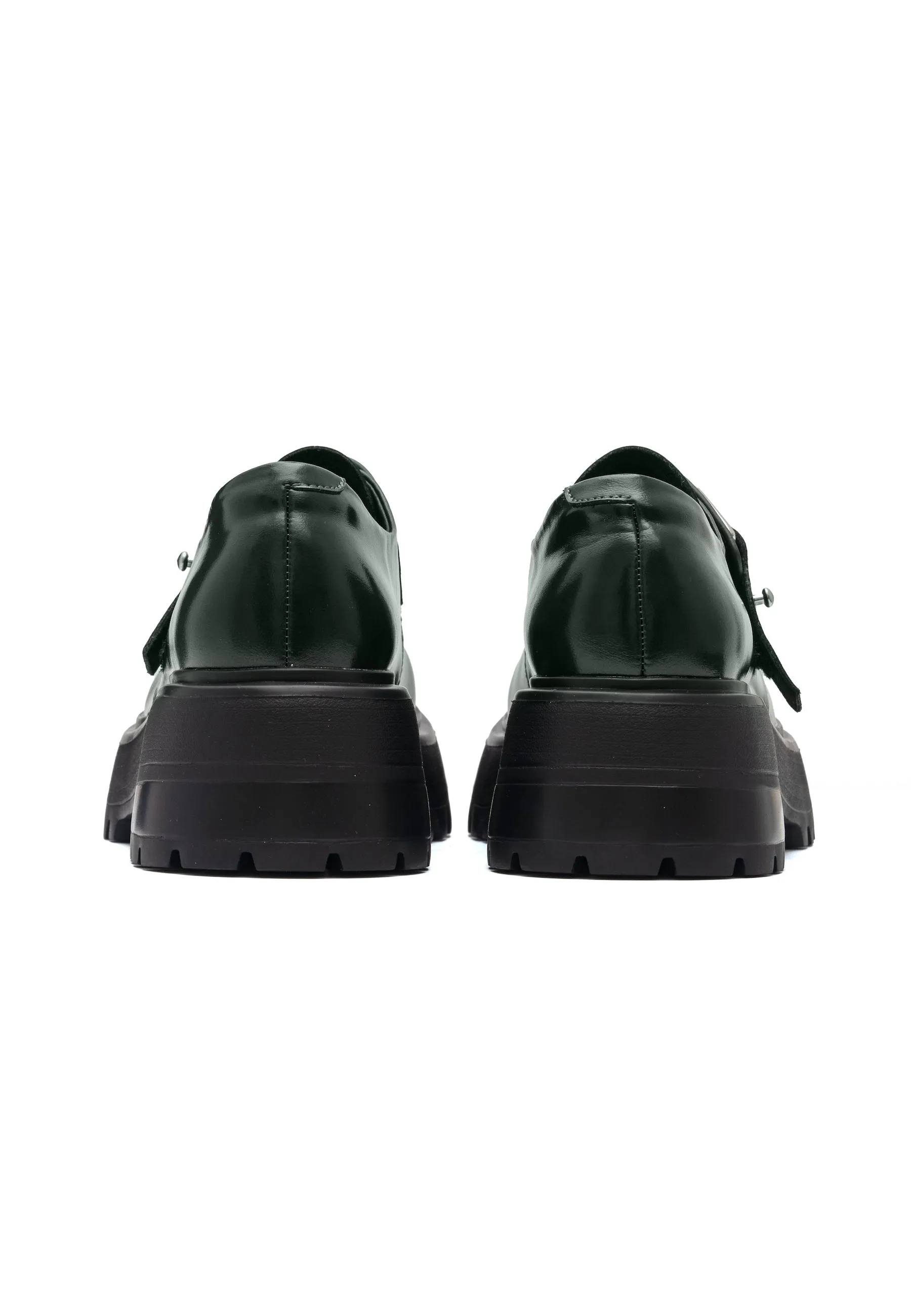 Leather Loafers - Green