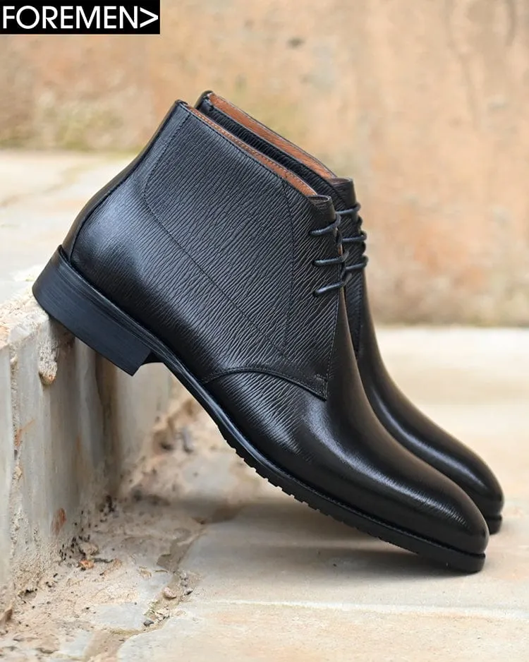 LYON | Black Chukka Boots