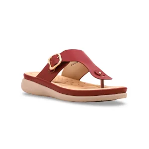 Maroon Formal Chappal PU0105