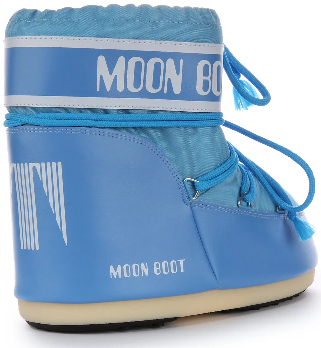 Moon Boot Icon Low Nylon In Blue For Women