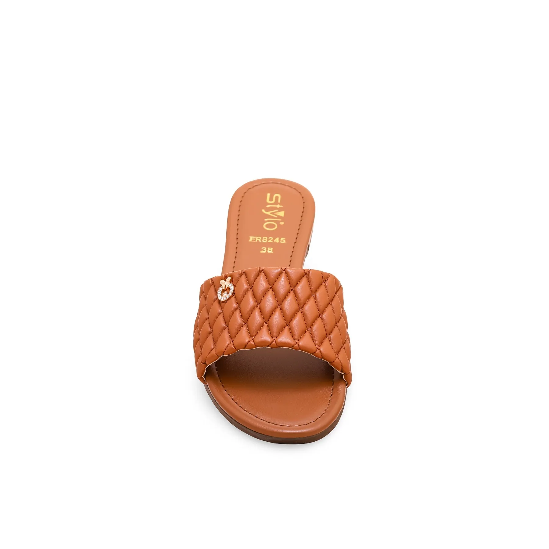 Mustard Formal Slipper FR8245