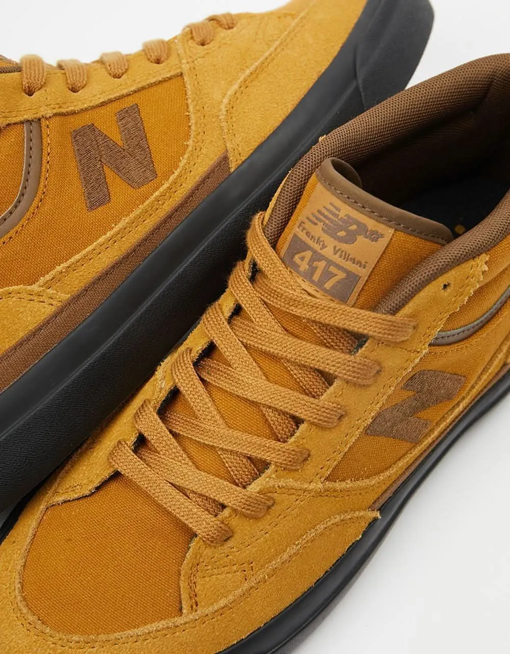 New Balance Numeric 417 Skate Shoes - Wheat/Black