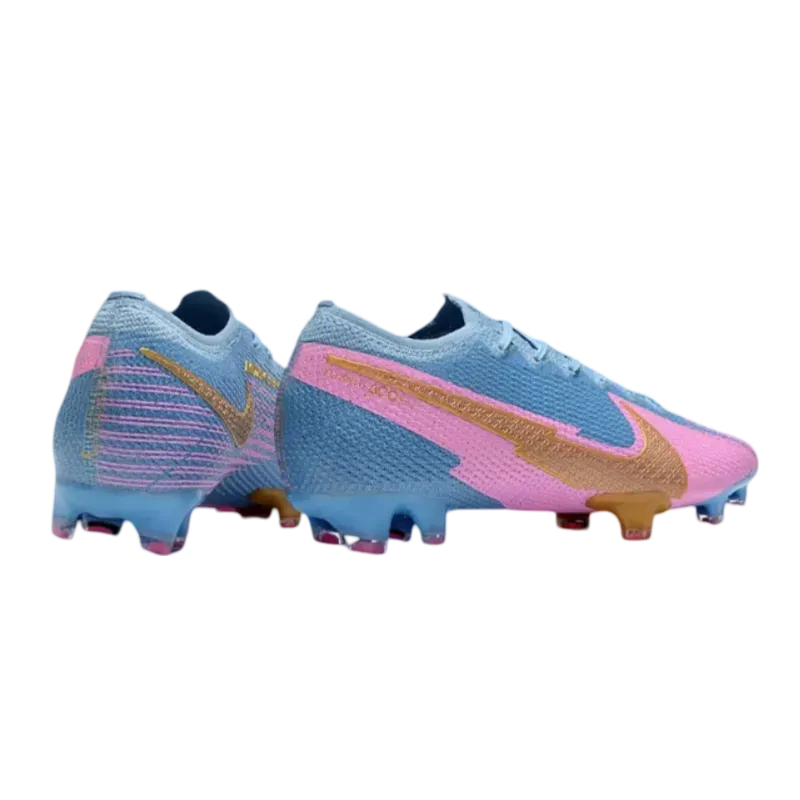 Nike Mercurial Vapor 13 Elite FG Bleu Pink Gold - Goatkits Boots