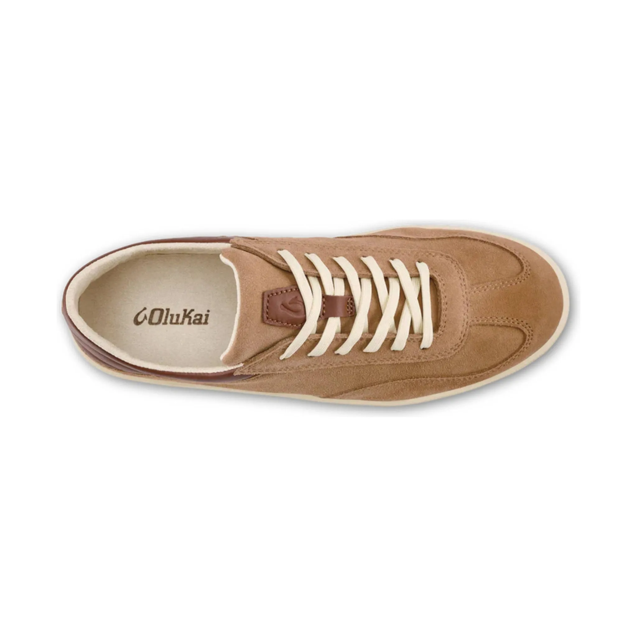 Olaukai Men's Punini Suede Shoes - Tan Toffee