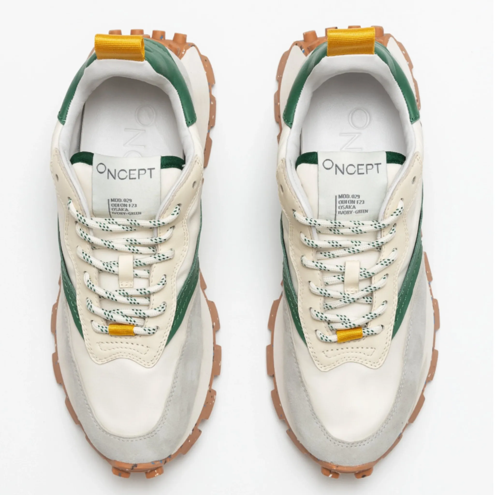 Oncept Osaka Sneakers - Ivory Green