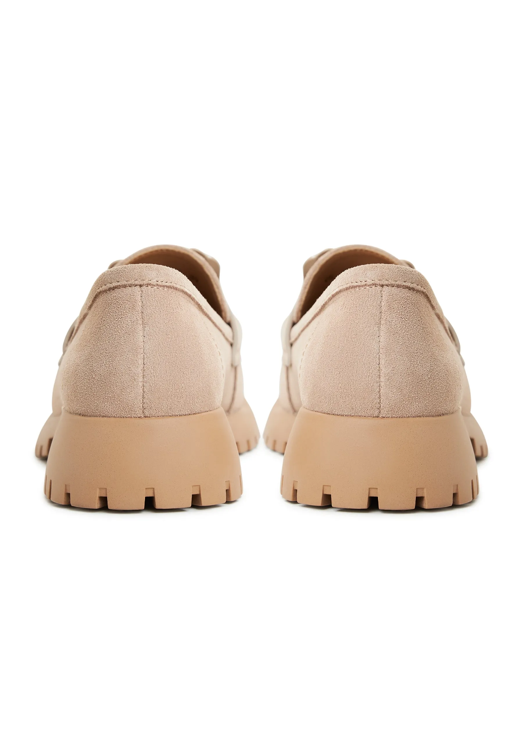 Platform Loafers Jenny - Beige