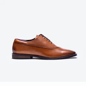 Seville Plain Tan Shoes