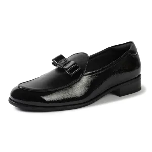 Signature Black Tuxedo Slip-On