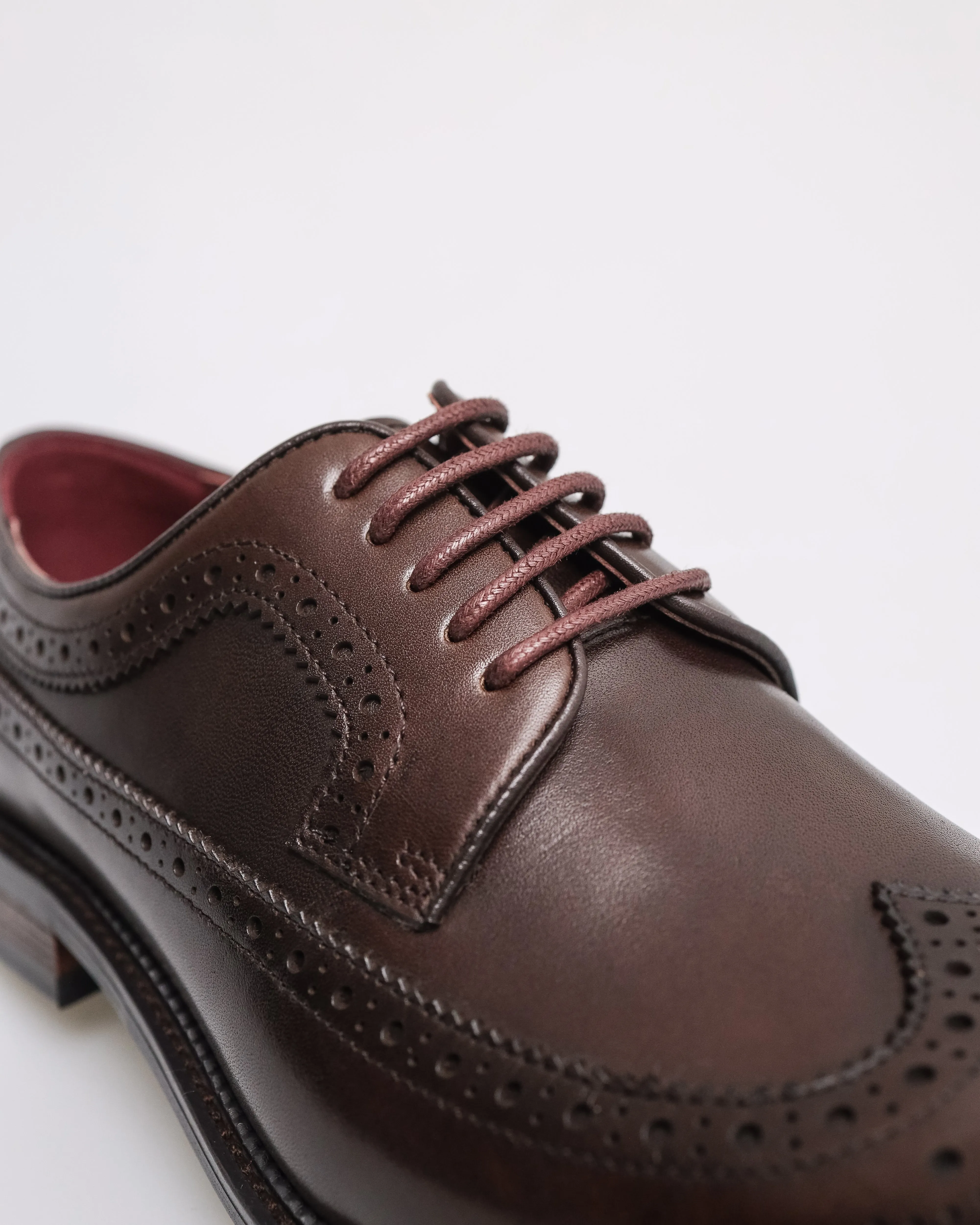 Tomaz HF044 Men's Wingtip Derby (Coffee)