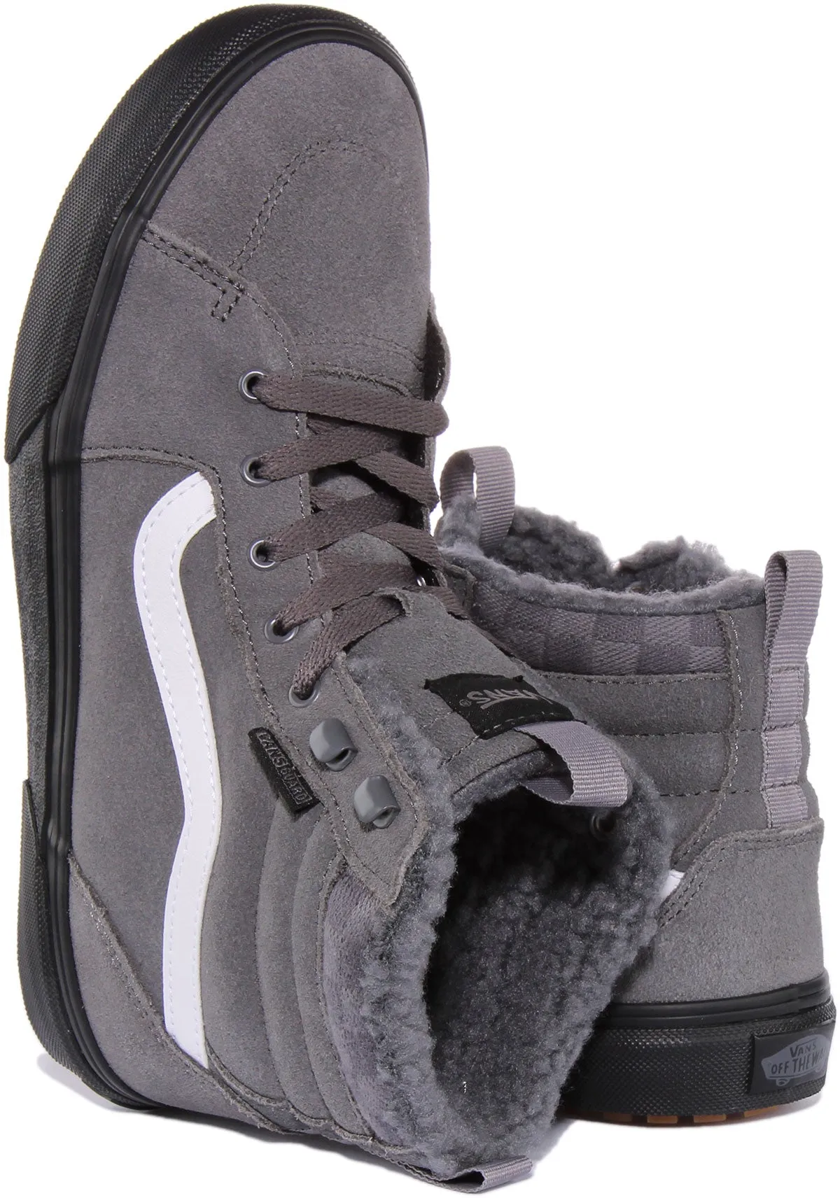 Vans Filmore Hi Vans In Grey For Youth