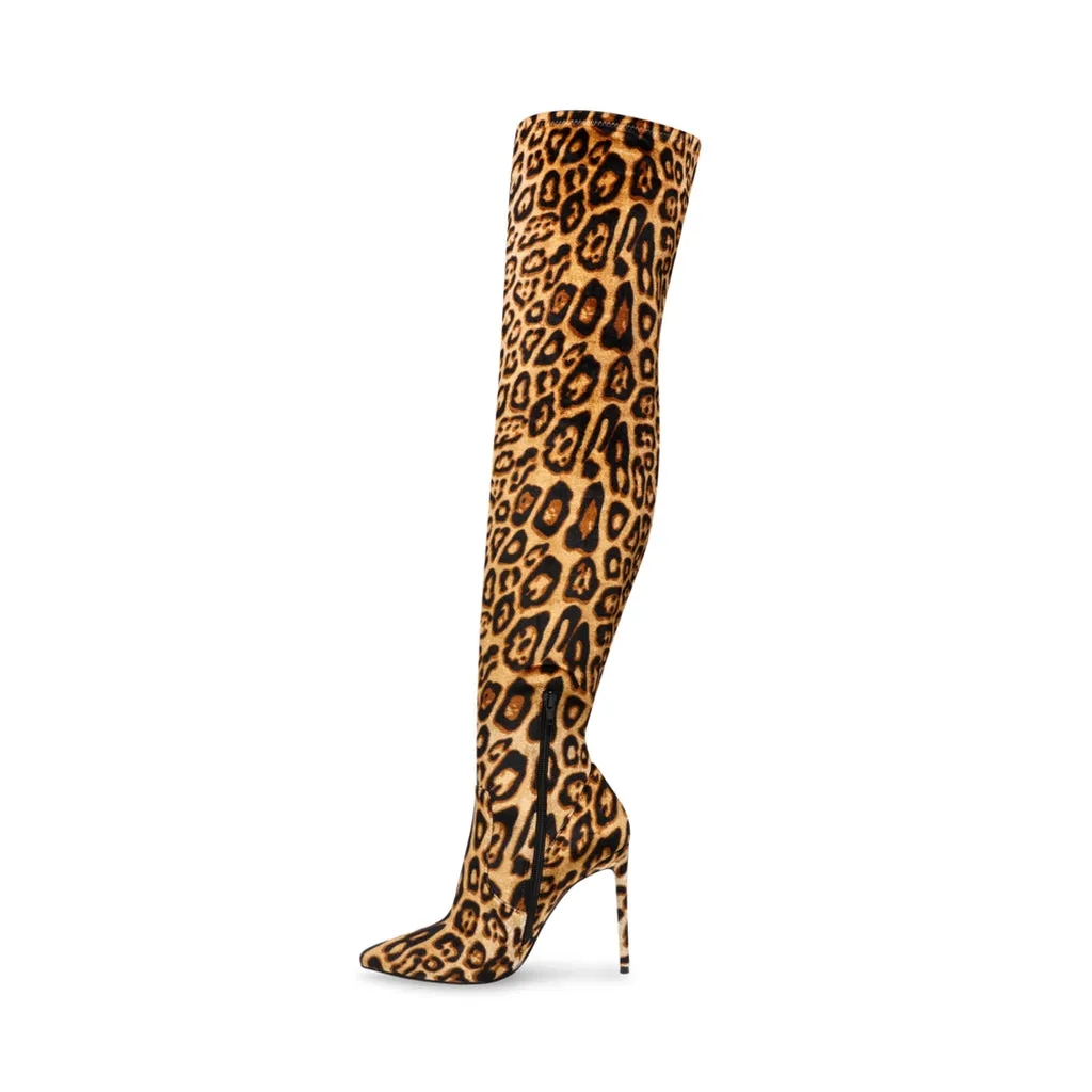 Vava Boot LEOPARD VELVET