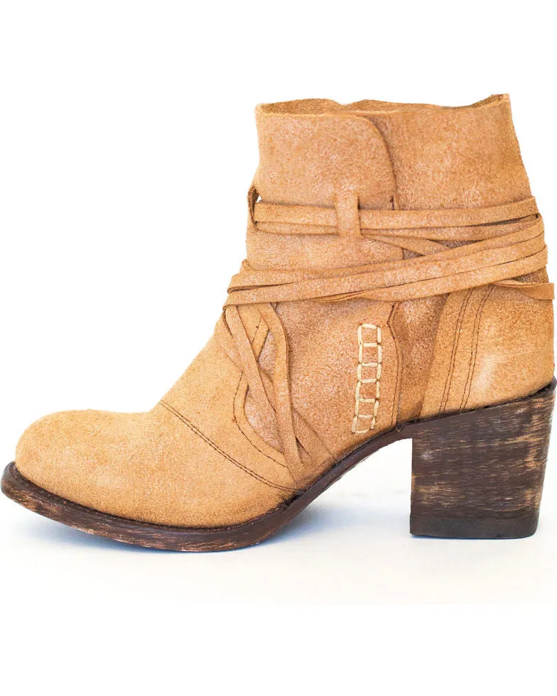 Women's Miss Macie Katie Jo Suede Bootie